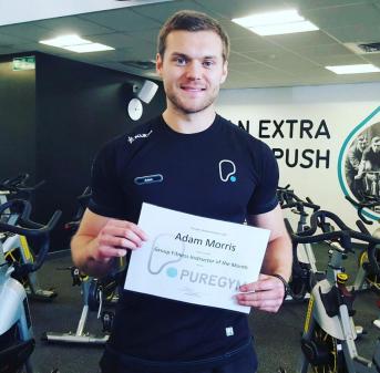 Personal trainer Adam Morris in Wolverhampton