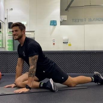 Personal trainer Jordan Burgess in Wolverhampton