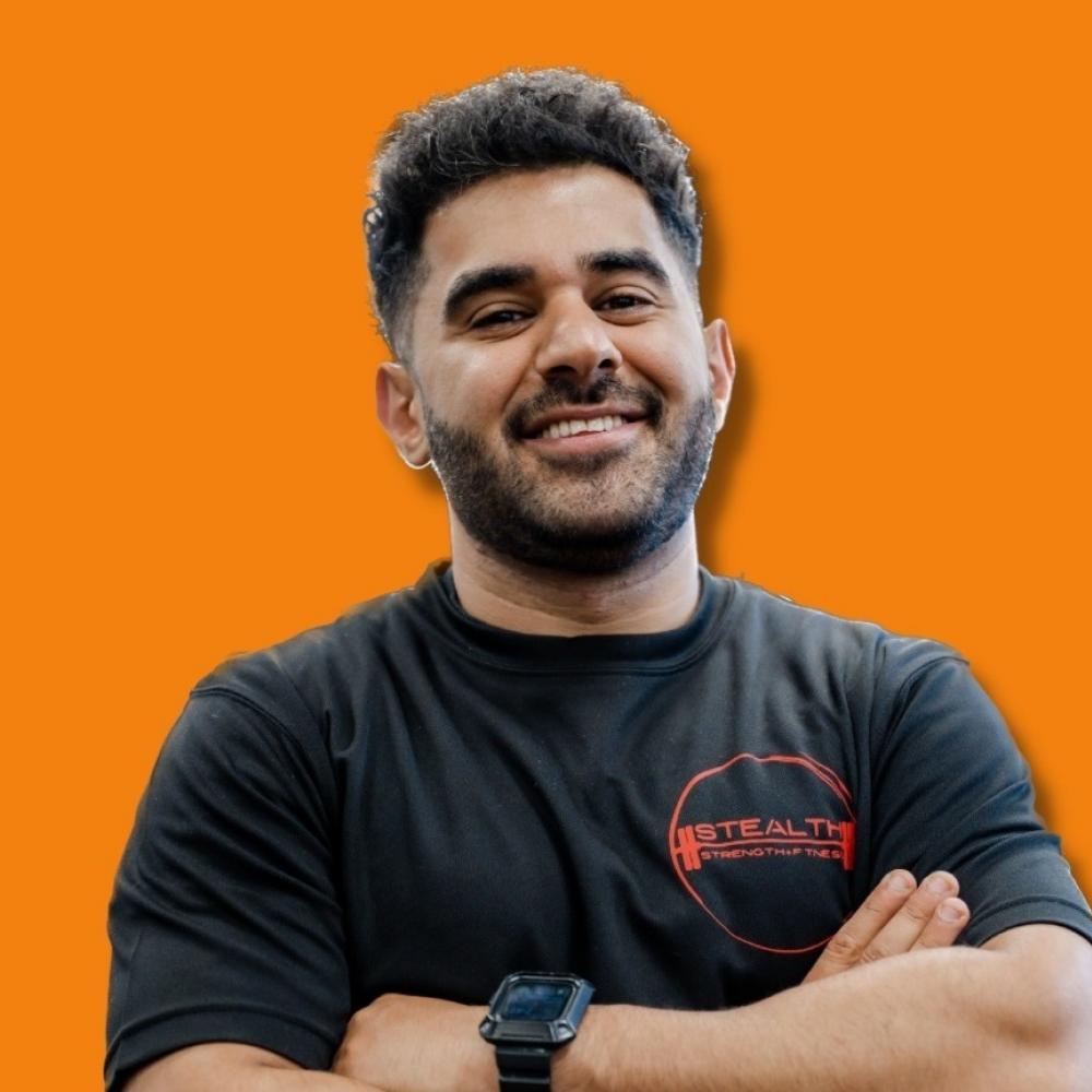 Personal trainer Payam Postchi in Bury