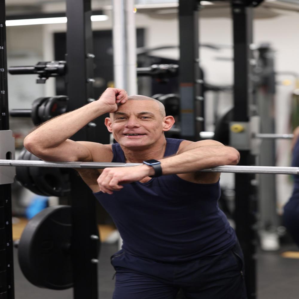 Personal trainer Omar Ryan in London