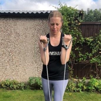Personal trainer Rebecca Todd in Warrington