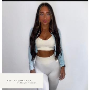 Personal trainer Kaitlin Normand in Fife