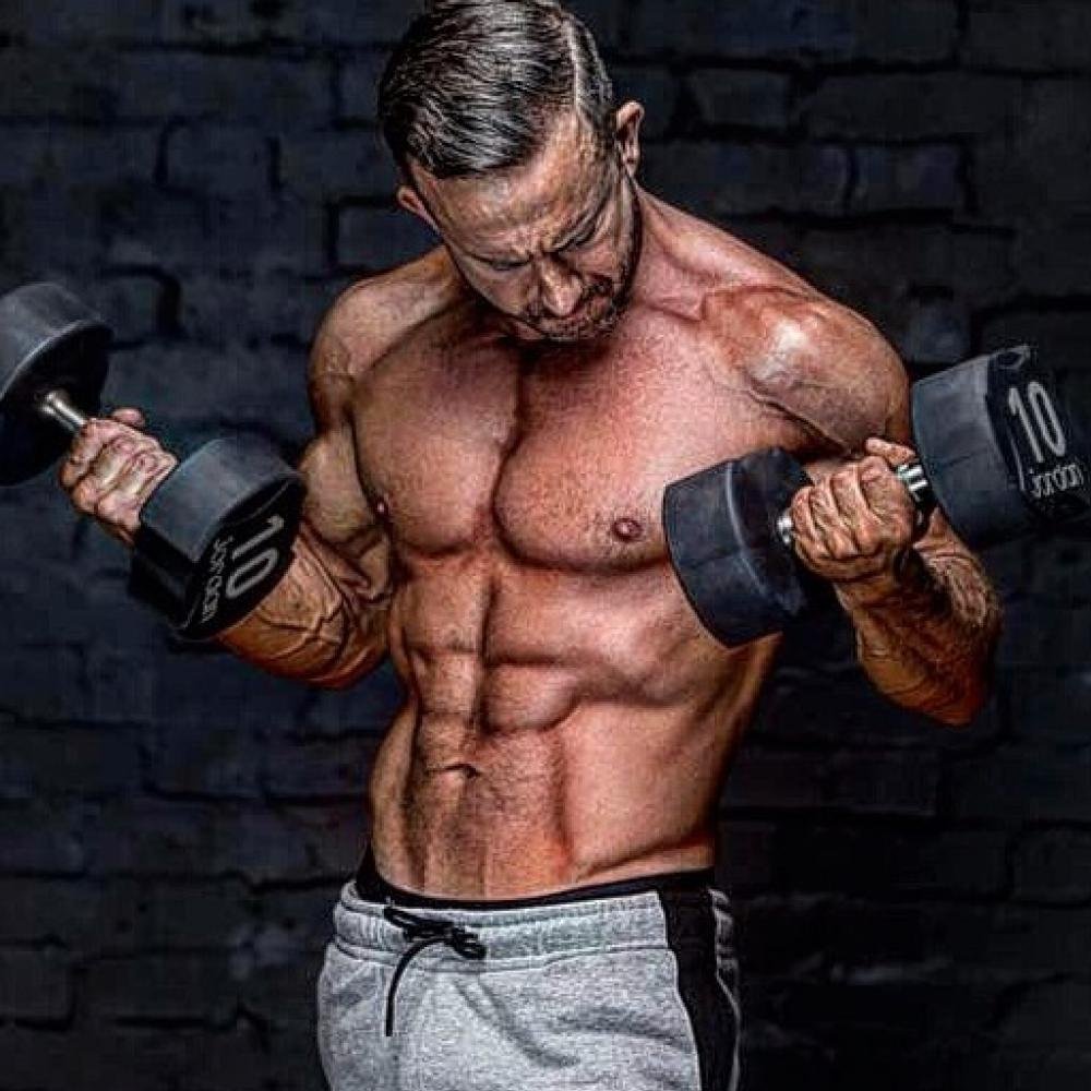 Personal trainer James Mole in Enfield